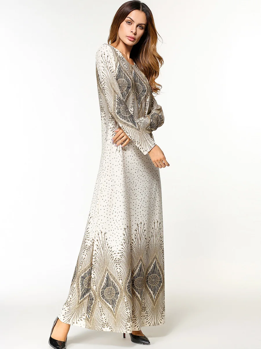 2018 Adult Cotton Muslim Abaya Print Turkish Women Long Dress Islamic Clothing for Women Muslim Dress Robe Adult XXL
2018 Adult Cotton Muslim Abaya Print Turkish Women Long Dress Islamic Clothing for Women Muslim Dress Robe Adult XXL