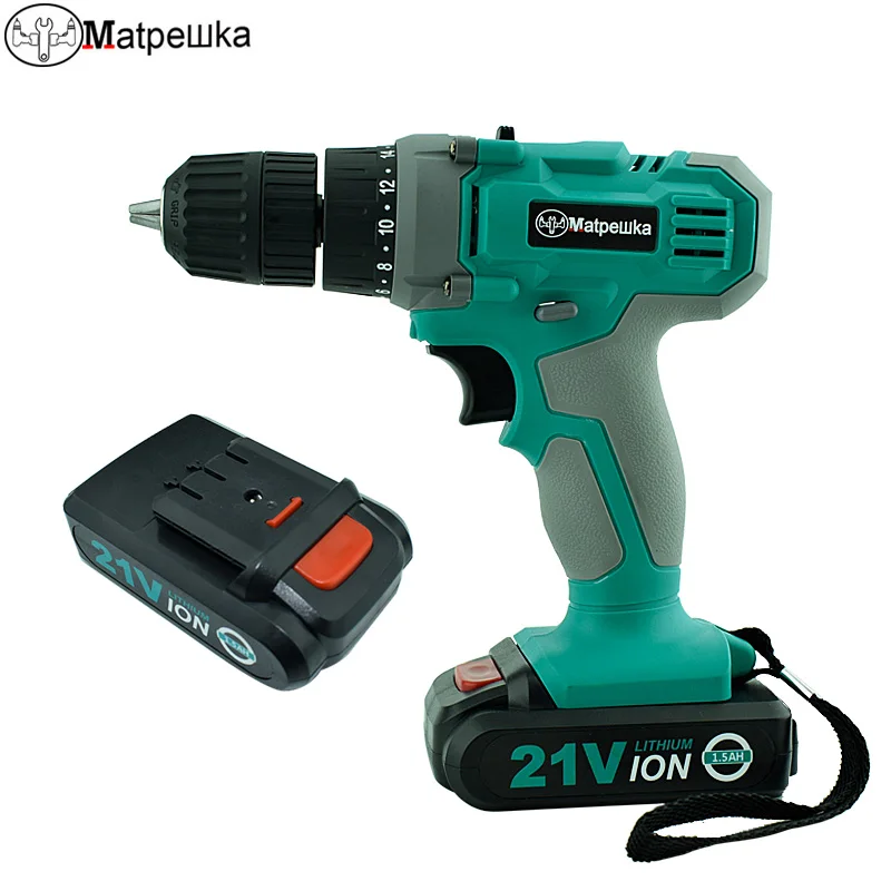 21V High Quality Electric Screwdriver Power Tools Home Cordless Multi-Function Rechargeable Mini Drill 2 Batteries+Gift
21V High Quality Electric Screwdriver Power Tools Home Cordless Multi-Function Rechargeable Mini Drill 2 Batteries+Gift