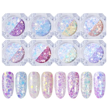 Light Color Changing Nail Glitter Sequins Colorful Sparkly DIY Nail Art 3D Decoration
Light Color Changing Nail Glitter Sequins Colorful Sparkly DIY Nail Art 3D Decoration