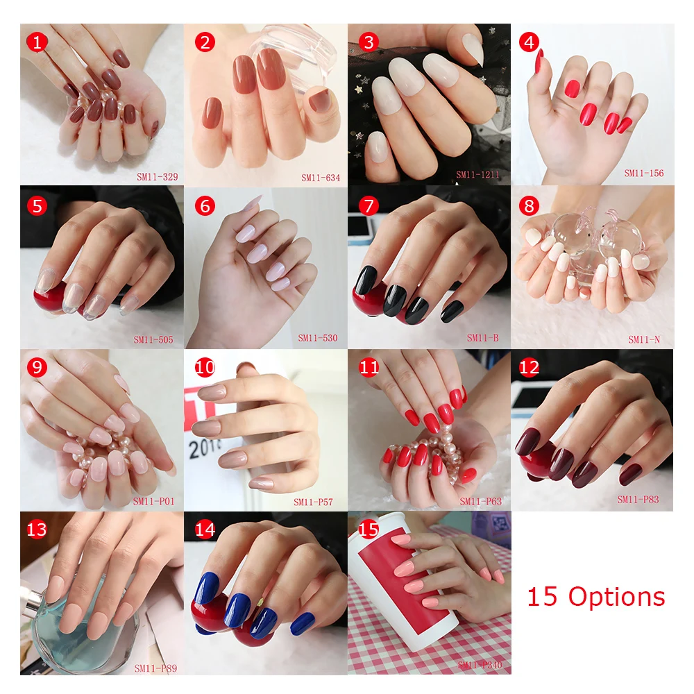 24pcs 12 Different Size Natural Short False Nails Tips Full Cover Acrylic Artificial Nails for Nail Salons DIY Nail Art Tool
24pcs 12 Different Size Natural Short False Nails Tips Full Cover Acrylic Artificial Nails for Nail Salons DIY Nail Art Tool