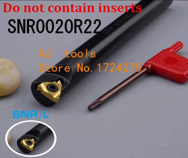 SNR0020R22/SNL0020R22 Internal Threading Turning Tool, Lathe Internal Lathe Threaded Tool Holder, CNC Boring Bars tools
SNR0020R22/SNL0020R22 Internal Threading Turning Tool, Lathe Internal Lathe Threaded Tool Holder, CNC Boring Bars tools