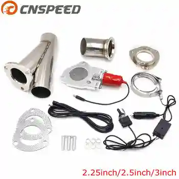 CNSPEED 2.25" 57MM 2.5'' 63MM 3'' 76MM Exhaust Control Valve Electric Exhaust Cutout Manual Toggle Switch Control Kit
CNSPEED 2.25" 57MM 2.5'' 63MM 3'' 76MM Exhaust Control Valve Electric Exhaust Cutout Manual Toggle Switch Control Kit