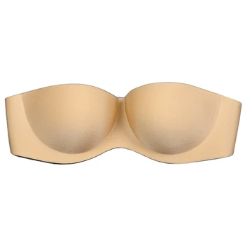 Women Intimates Bar Seamless Strapless Bra 1/2 Cup Molded Thin Cup Bra Push Up For Bride Wedding Party Invisible Bra UBD17
Women Intimates Bar Seamless Strapless Bra 1/2 Cup Molded Thin Cup Bra Push Up For Bride Wedding Party Invisible Bra UBD17