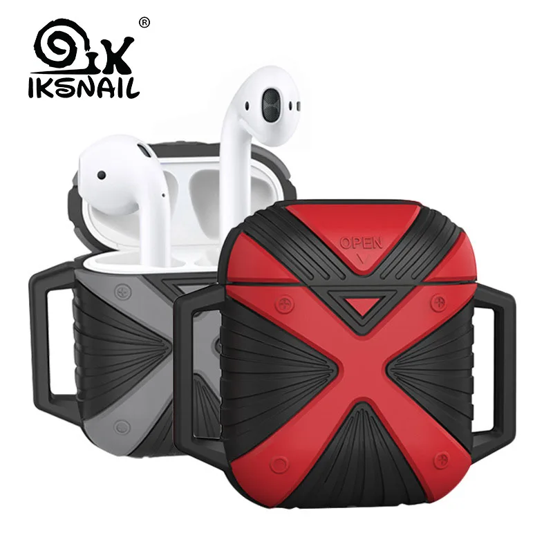 IKSNAIL Soft Silicone Case For Apple Airpods Shockproof Game Cover For Apple AirPods Earphone Cases Cute Air Pods Protector Case
IKSNAIL Soft Silicone Case For Apple Airpods Shockproof Game Cover For Apple AirPods Earphone Cases Cute Air Pods Protector Case