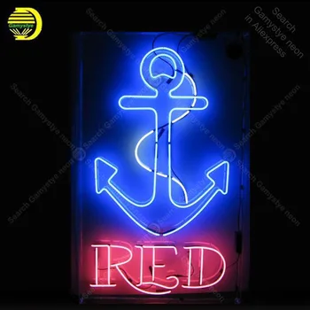 Neon light Signs for Anchor RED Neon Bulbs sign Beer Lamps Glass Handcraft Beer Bar display neon Letrero Neons enseigne lumine
Neon light Signs for Anchor RED Neon Bulbs sign Beer Lamps Glass Handcraft Beer Bar display neon Letrero Neons enseigne lumine