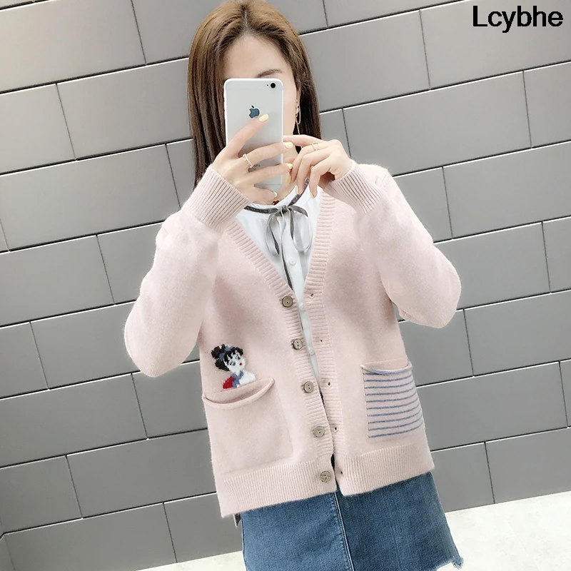 Woman sweater jacket spring and autumn 2019 new style short Korean version loose-fitting jacket-0960-cphy
Woman sweater jacket spring and autumn 2019 new style short Korean version loose-fitting jacket-0960-cphy