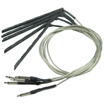 New 5 pcs Bendable Acoustic Guitar Transducer Sensitivity Piezo Bridge Pickup Cable
New 5 pcs Bendable Acoustic Guitar Transducer Sensitivity Piezo Bridge Pickup Cable