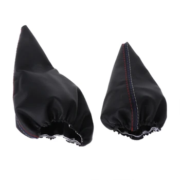 2 Pcs/Set Handbrake Gaiter Shift Boot Black Leather Boot For BMW 3 Series E36 E46 M3
2 Pcs/Set Handbrake Gaiter Shift Boot Black Leather Boot For BMW 3 Series E36 E46 M3