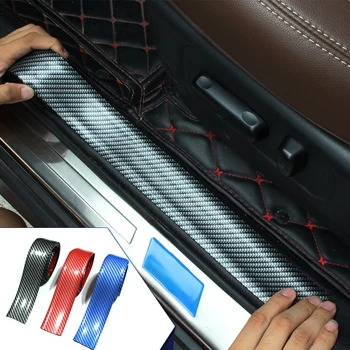 4D Carbon Fiber Rubber Styling Car Stickers Door Sill Protector Goods For KIA Toyota BMW Audi Mazda Ford Hyundai etc Accessories
4D Carbon Fiber Rubber Styling Car Stickers Door Sill Protector Goods For KIA Toyota BMW Audi Mazda Ford Hyundai etc Accessories