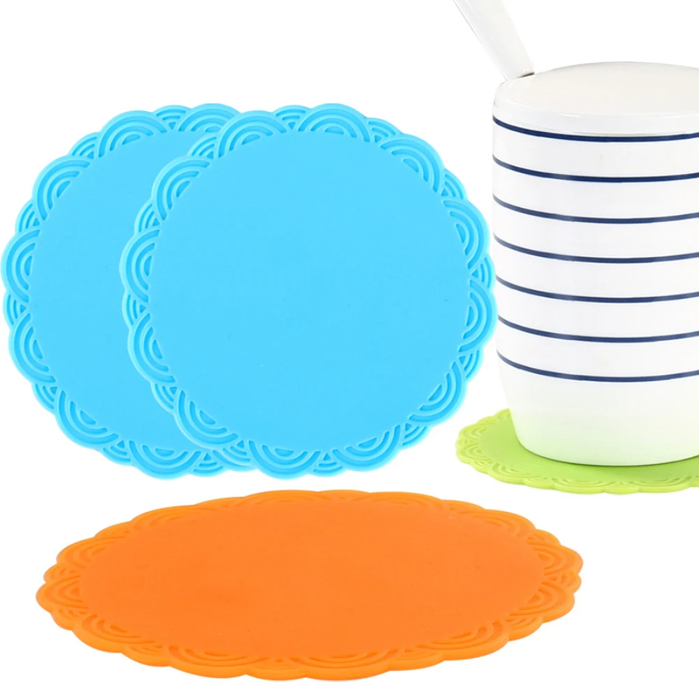 Hot Coaster Food Grade Silicone Cup Pad Slip Insulation Pad Cup Mat Pad Hot Drink Holder F
Hot Coaster Food Grade Silicone Cup Pad Slip Insulation Pad Cup Mat Pad Hot Drink Holder F