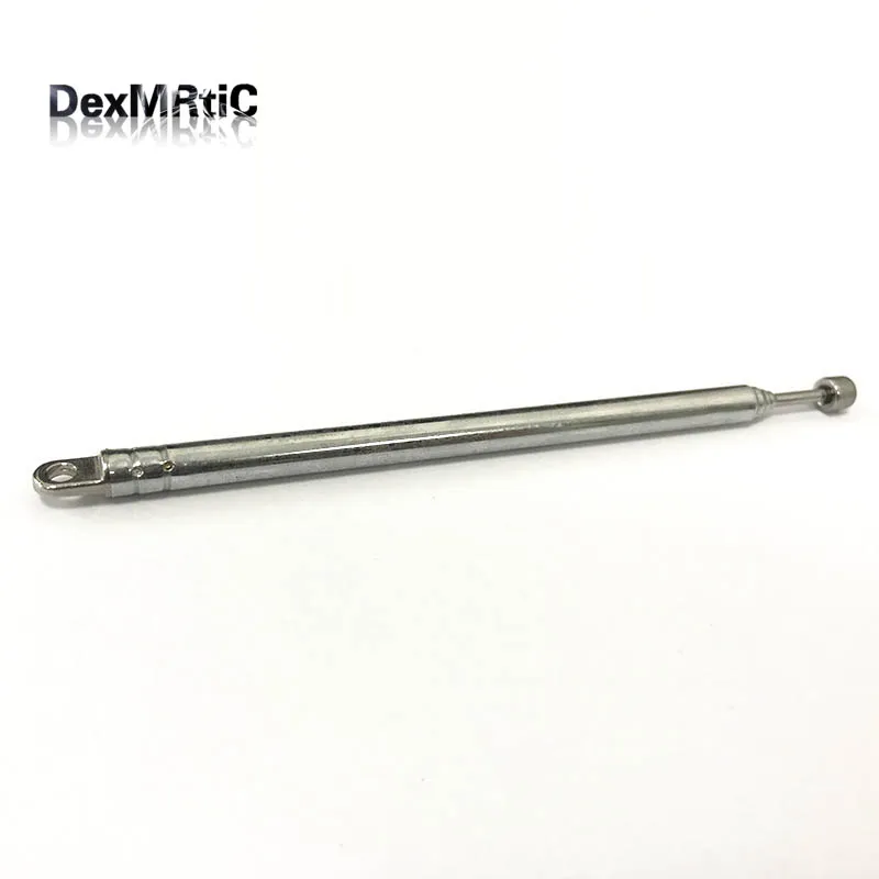 2X Replacement 107mm 5 sections telescopic antenna radio FM aerial Flat milling DIY
2X Replacement 107mm 5 sections telescopic antenna radio FM aerial Flat milling DIY