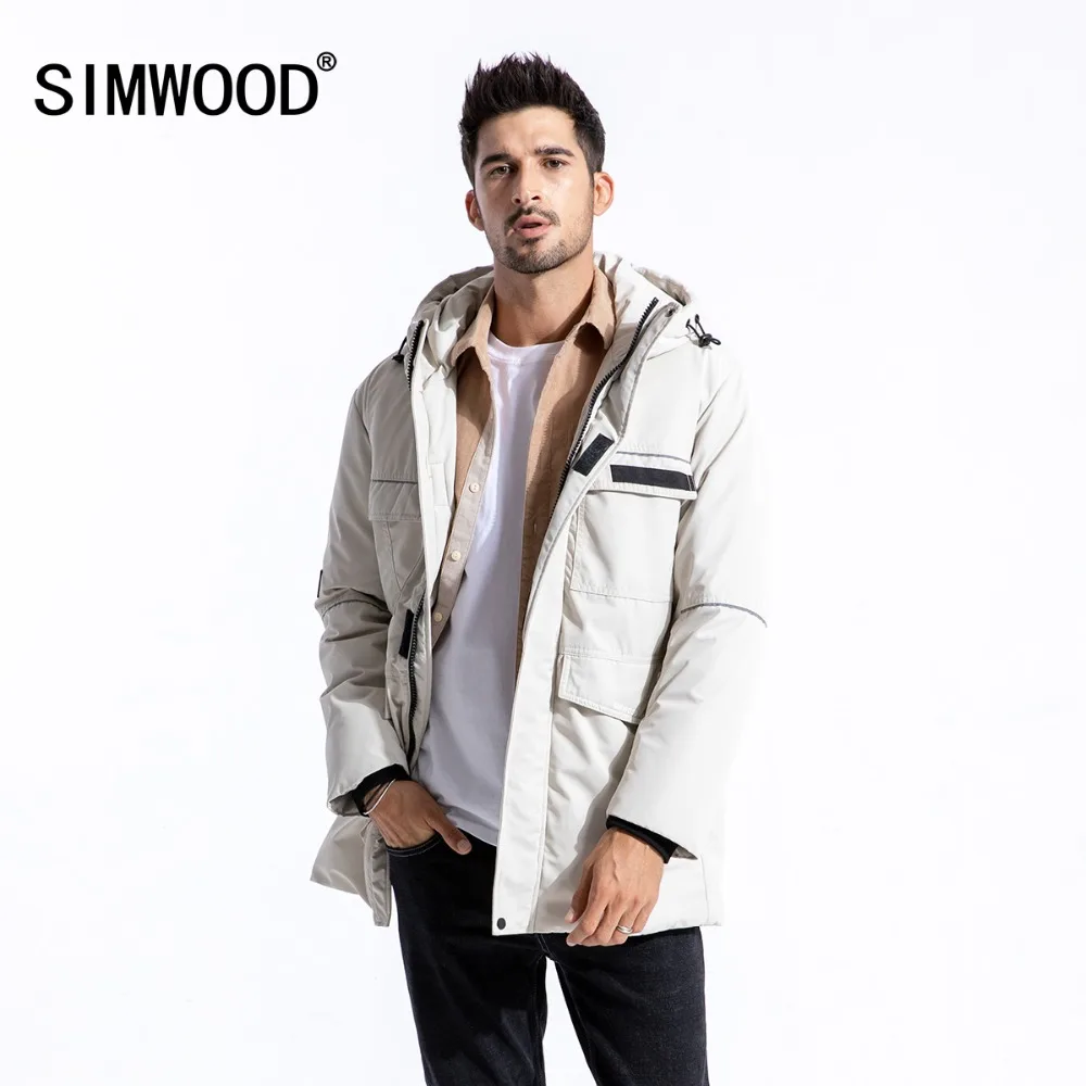 SIMWOOD 2019 Winter Men Coats Male Fashion Slim Fit Pocket Jackets Casual Hooded Outerwear Parka Brand Long Jacket 180575
SIMWOOD 2019 Winter Men Coats Male Fashion Slim Fit Pocket Jackets Casual Hooded Outerwear Parka Brand Long Jacket 180575