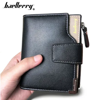 2019 Baellerry Men Wallets PU Leather Short Zipper Card Photo Holder Style Casual Male Wallets Note Compartmen Luxury Men Purses
2019 Baellerry Men Wallets PU Leather Short Zipper Card Photo Holder Style Casual Male Wallets Note Compartmen Luxury Men Purses