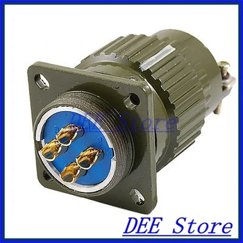 3.5mm Dia. 4 Pins Aviation Circular Connector AC 500V 50A Y28M-4TK
3.5mm Dia. 4 Pins Aviation Circular Connector AC 500V 50A Y28M-4TK