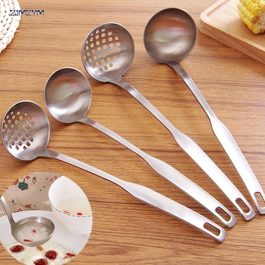 Stainless Steel Thickening Colander Filter Oil Spoon Handle Soup Hot Pot Spoon Kitchen Vegetable Strainer Cook Tool
Stainless Steel Thickening Colander Filter Oil Spoon Handle Soup Hot Pot Spoon Kitchen Vegetable Strainer Cook Tool