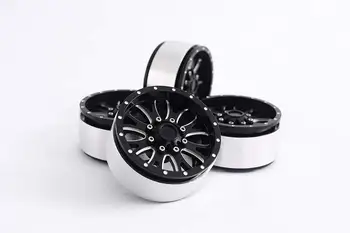 Metal 2.2" Beadlock Wheel Rim for 1:10 RC Crawler Axial SCX10 90046 90047 Tamiya CC01 D90 D110 RC Car Wheel Hub (4PCS) (black)
Metal 2.2" Beadlock Wheel Rim for 1:10 RC Crawler Axial SCX10 90046 90047 Tamiya CC01 D90 D110 RC Car Wheel Hub (4PCS) (black)