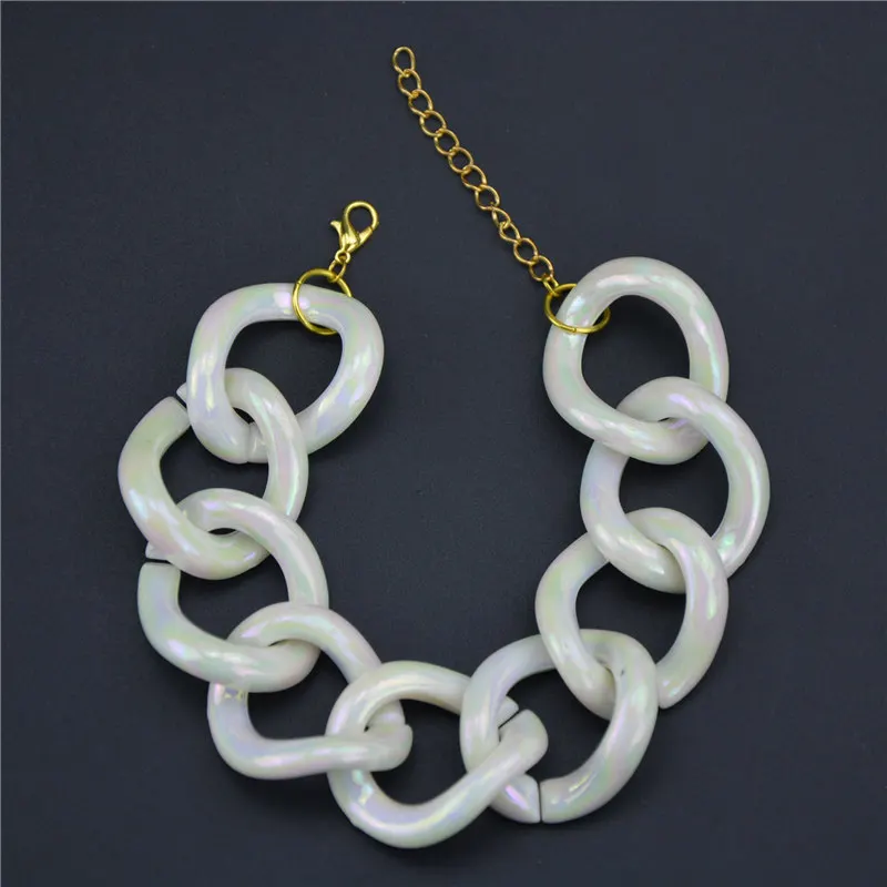 Ufavoirte Women boho Bracelet white Color acrylic Bracelet & Bangle Male Accessory Hip Hop Party Rock punk Jewelry gift fashion
Ufavoirte Women boho Bracelet white Color acrylic Bracelet & Bangle Male Accessory Hip Hop Party Rock punk Jewelry gift fashion