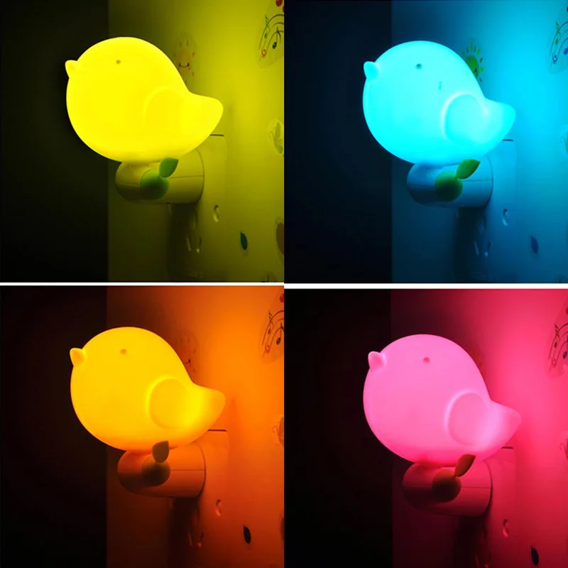 2017 New Cute bird lighting control LED sensor light led nightlight with switch Wall Lamp for bedroom baby room indoor lighting
2017 New Cute bird lighting control LED sensor light led nightlight with switch Wall Lamp for bedroom baby room indoor lighting