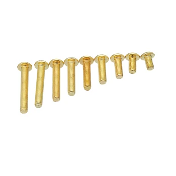 20Pcs 12.9 Half Round Head Plating Titanium Gold Hex Screw M3x 5/6/8/10/12/14/16/18/20mm New
20Pcs 12.9 Half Round Head Plating Titanium Gold Hex Screw M3x 5/6/8/10/12/14/16/18/20mm New