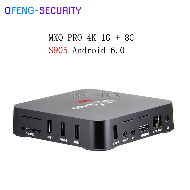 conversor smart tv MXQ pro Smart TV Box Amlogic S905 Quad-core set top box Android 6.0 kodi 1GB/2GB 8GB/16GB HD 1080P
conversor smart tv MXQ pro Smart TV Box Amlogic S905 Quad-core set top box Android 6.0 kodi 1GB/2GB 8GB/16GB HD 1080P