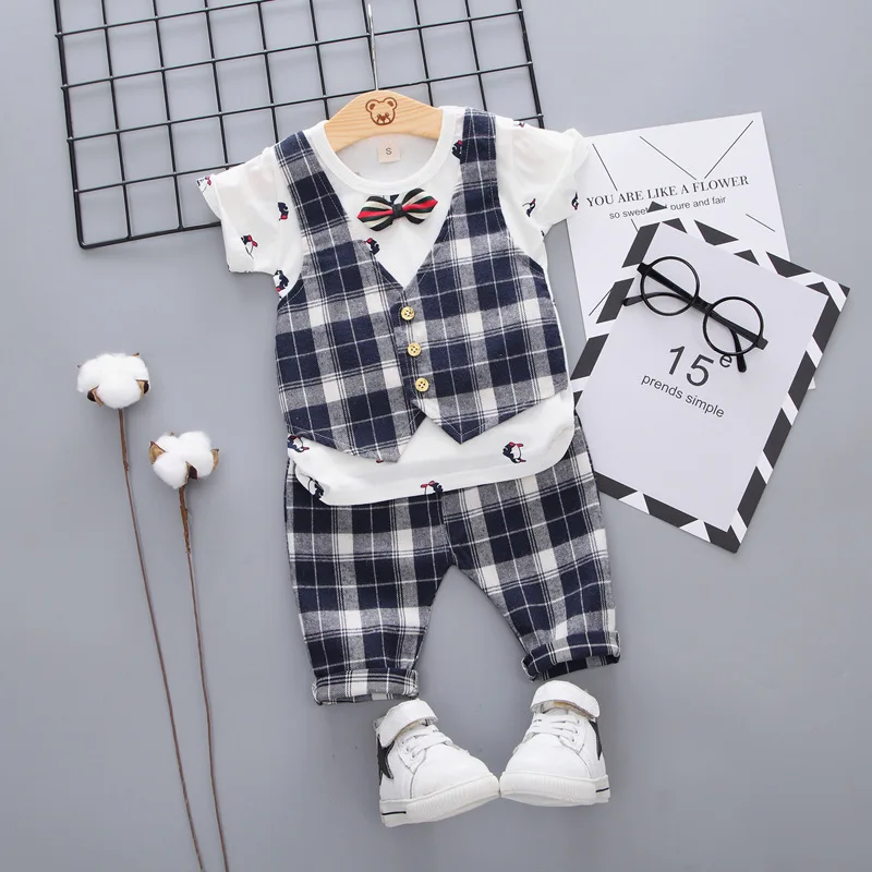 Hot Sale 2 PCS Baby clothing Infant Boys Short Sleeve Clothes Toddler Pants Set Dropshipping Baby Clothes
Hot Sale 2 PCS Baby clothing Infant Boys Short Sleeve Clothes Toddler Pants Set Dropshipping Baby Clothes