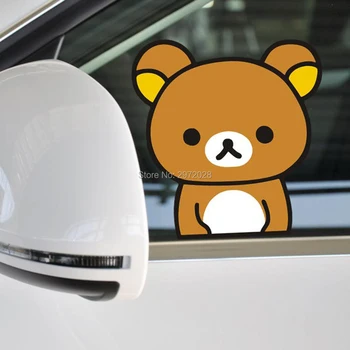 10 x Lovely Cartoon Car Styling Bear Rilakkuma Peering Peeking Looking Out Of The Window Car Windows Rear Windshield Sticker
10 x Lovely Cartoon Car Styling Bear Rilakkuma Peering Peeking Looking Out Of The Window Car Windows Rear Windshield Sticker