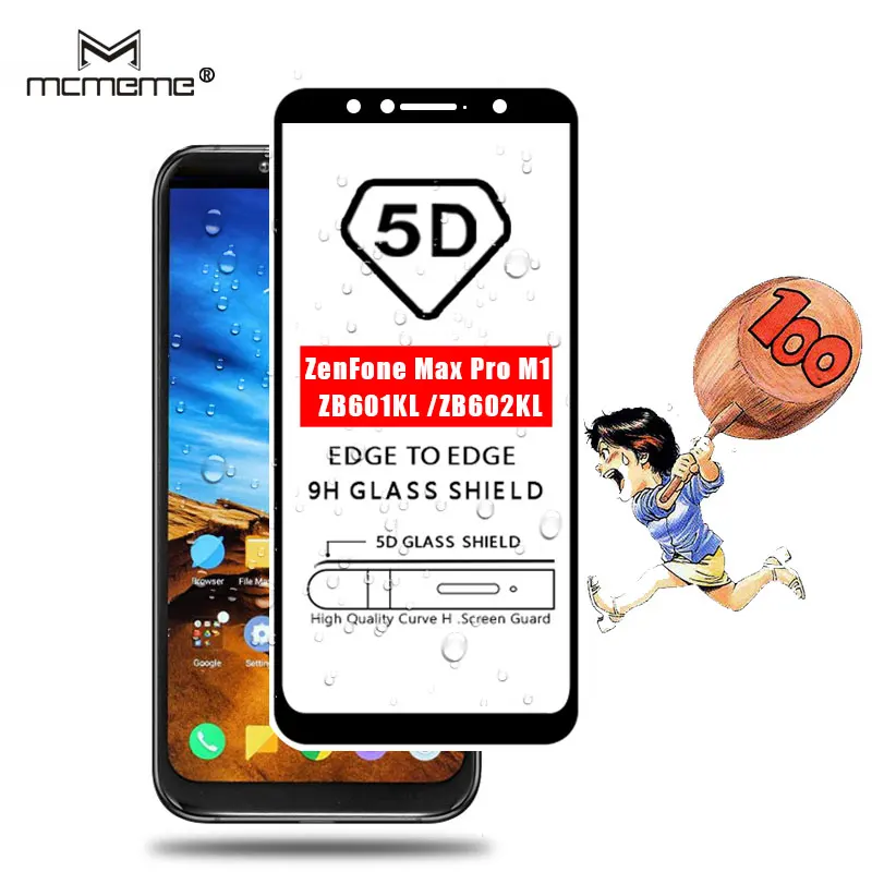 For Asus ZenFone Max Pro M1 ZB601KL Full Cover 5D Screen Protector 9H Front Tempered Glass Film On ZB 601KL 601 601KL X00TD
For Asus ZenFone Max Pro M1 ZB601KL Full Cover 5D Screen Protector 9H Front Tempered Glass Film On ZB 601KL 601 601KL X00TD