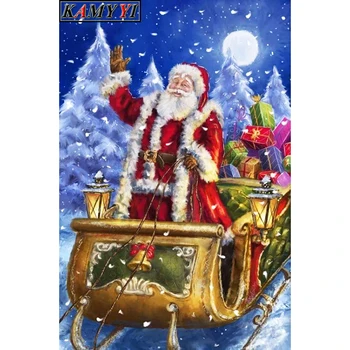 Full Drill Diamond 5D DIY Diamond Painting "Christmas Santa On Way" Diamond Embroidery Cross Stitch Rhinestone Mosaic Painting
Full Drill Diamond 5D DIY Diamond Painting "Christmas Santa On Way" Diamond Embroidery Cross Stitch Rhinestone Mosaic Painting