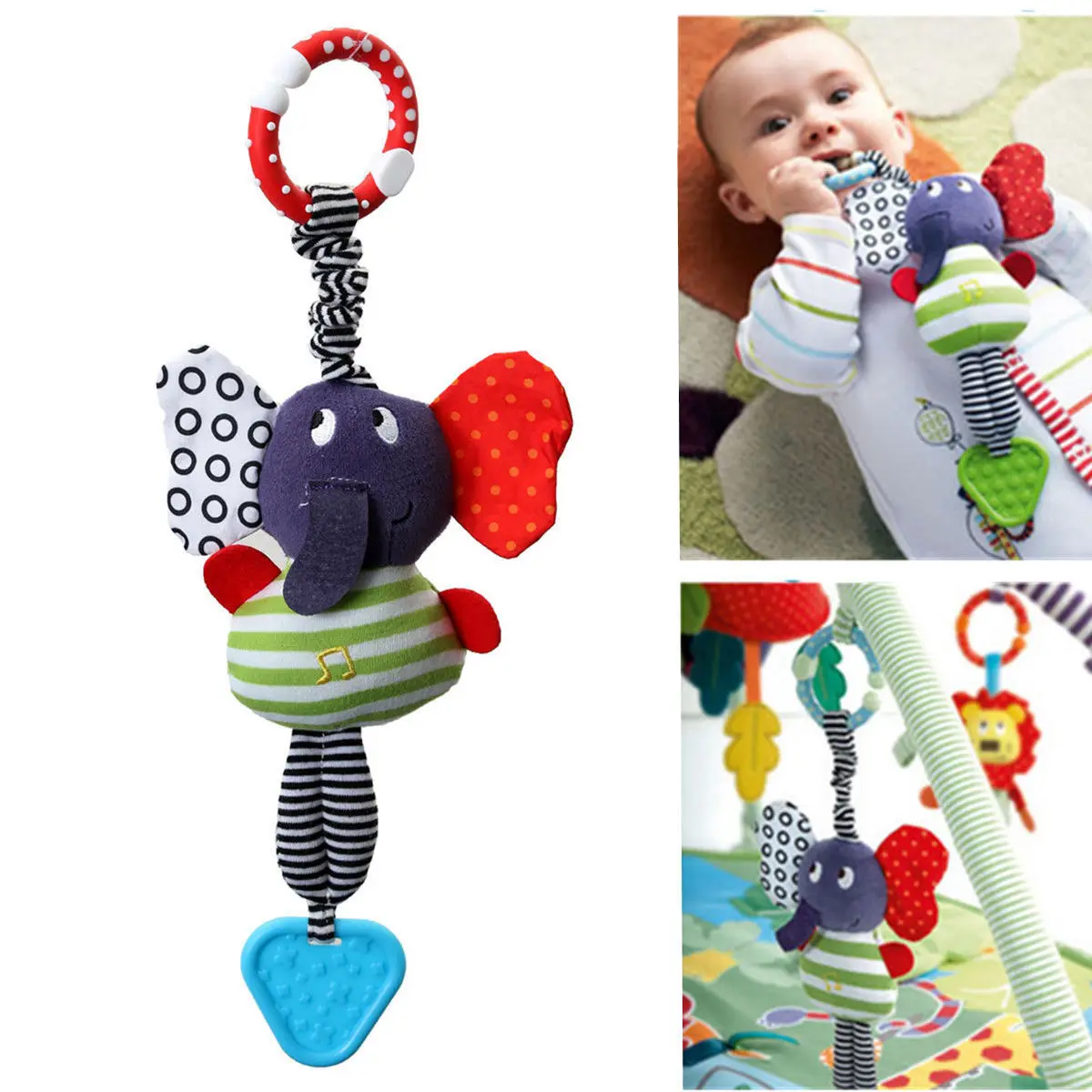 2018 Lovely Cute Music Elephant Lathe Stuffed Hang Baby Kids Soft Dolls Educational Toys Teether Gift Unisex 34cm Rattles
2018 Lovely Cute Music Elephant Lathe Stuffed Hang Baby Kids Soft Dolls Educational Toys Teether Gift Unisex 34cm Rattles