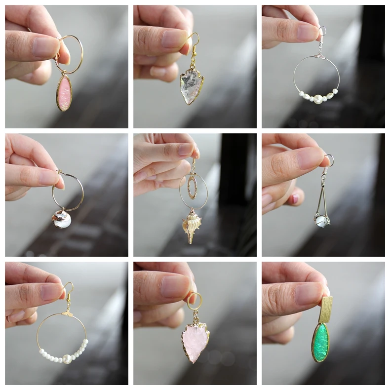 Fashion Seashell Earrings For Women Minimalist Hot Pink Quartz Crystal Earrings Long Earring For Girl Wedding jewelry
Fashion Seashell Earrings For Women Minimalist Hot Pink Quartz Crystal Earrings Long Earring For Girl Wedding jewelry