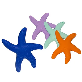 Starfish Model Baby Teether Toys Food Grade Silicone Children Tooth Soothing Supplies Help Baby Grind the Teeth for Newborn
Starfish Model Baby Teether Toys Food Grade Silicone Children Tooth Soothing Supplies Help Baby Grind the Teeth for Newborn