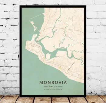 Monrovia Liberia Poster
Monrovia Liberia Poster