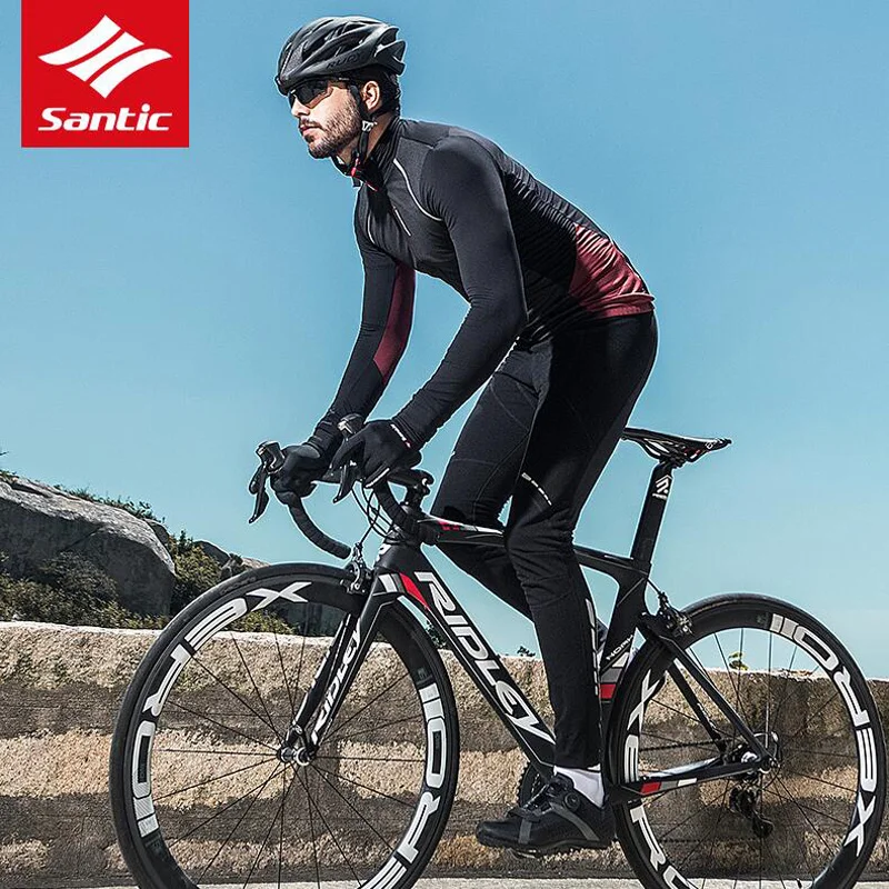 Santic New Men Winter Cycling Pants Padded Bicycle Long Pants 4D Thermal Fleece Warm Mountain Road Bike Pants
Santic New Men Winter Cycling Pants Padded Bicycle Long Pants 4D Thermal Fleece Warm Mountain Road Bike Pants