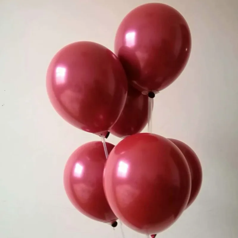 30pcs/lot 10 inch Latex Helium Balloons Garnet Wedding Birthday Baby Shower Party Decor Supplies Kids Toy air globos
30pcs/lot 10 inch Latex Helium Balloons Garnet Wedding Birthday Baby Shower Party Decor Supplies Kids Toy air globos