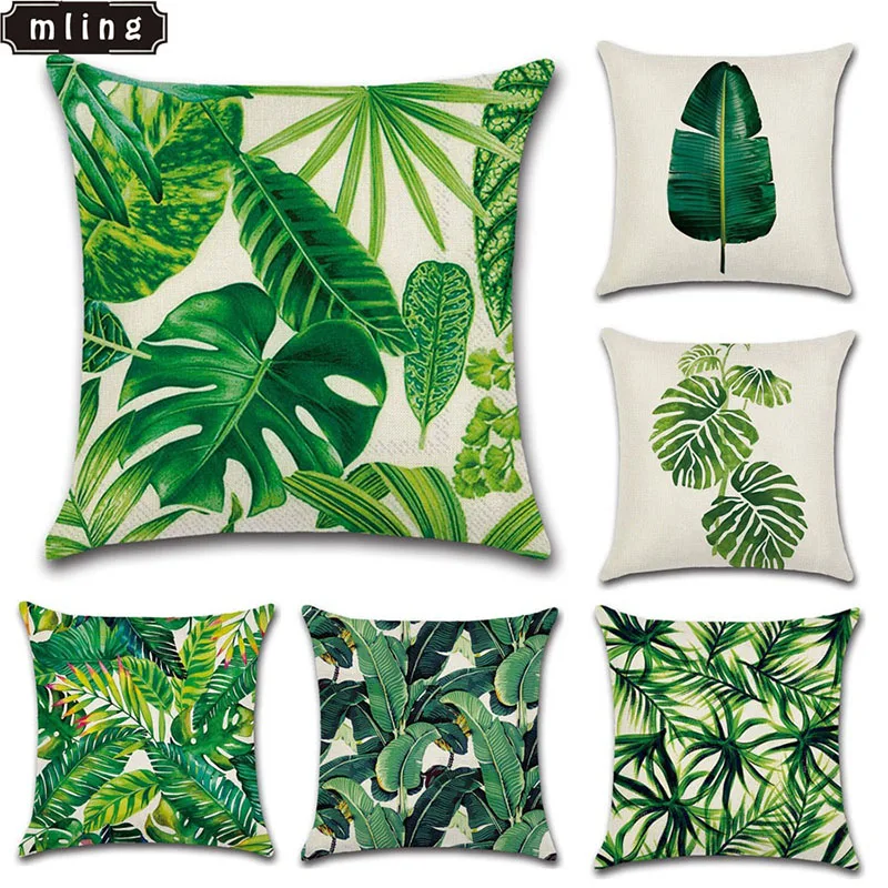 mling 1PC new tropical plant fashion leaves rainforest hug pillowcase cushion cover home decoration
mling 1PC new tropical plant fashion leaves rainforest hug pillowcase cushion cover home decoration