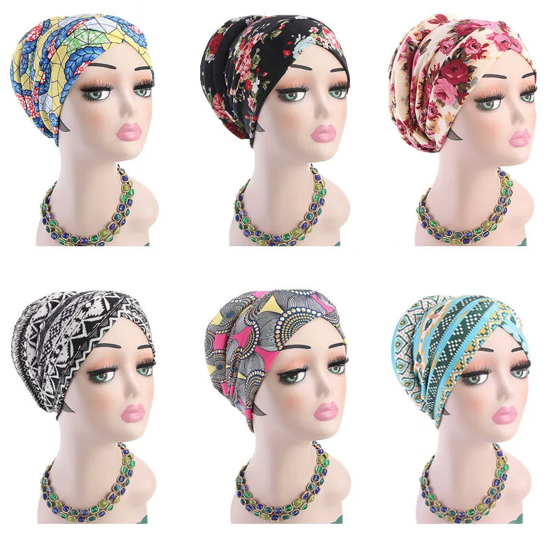 Muslim Women Print Cotton Sponge Cross Turban Hat Cancer Chemotherapy Chemo Beanies Caps Headwrap Hair Loss Cover Accessories
Muslim Women Print Cotton Sponge Cross Turban Hat Cancer Chemotherapy Chemo Beanies Caps Headwrap Hair Loss Cover Accessories