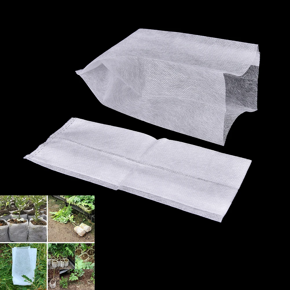 100 Pcs Full All size Biodegradable Plant-Fiber Nursery Pots Seedling-Raising Bags Environmental Protection Non-woven Grow bag
100 Pcs Full All size Biodegradable Plant-Fiber Nursery Pots Seedling-Raising Bags Environmental Protection Non-woven Grow bag