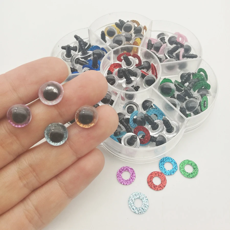 10mm 70pcs Shinning Plastic Doll eyes safety eyes For Teddy Bear Stuffed Toys Snap Animal Scrapbooking Puppet Dolls Craft eyes
10mm 70pcs Shinning Plastic Doll eyes safety eyes For Teddy Bear Stuffed Toys Snap Animal Scrapbooking Puppet Dolls Craft eyes