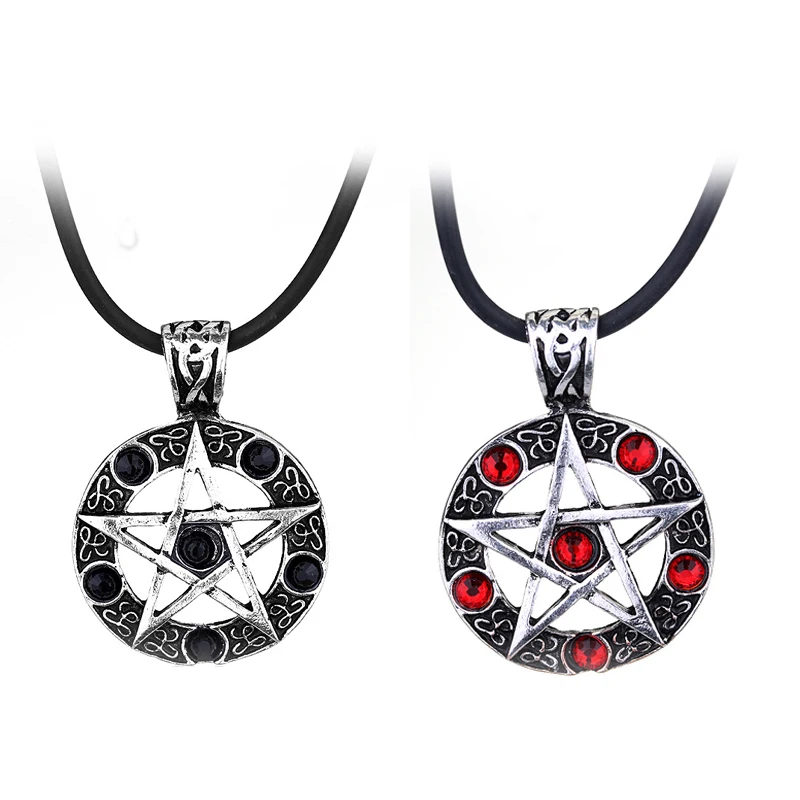 SG Fashion Jewelry Supernatural Pentacle Pentagram Pendants Necklaces Witch Protection Star Amulet Necklace For Women Men Gift
SG Fashion Jewelry Supernatural Pentacle Pentagram Pendants Necklaces Witch Protection Star Amulet Necklace For Women Men Gift