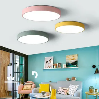 Modern Minimalist Ultra-thin 5CM LED Ceiling Lamp Multicolor Art LED Ceiling Light for Living Room Children's Room Coffee Shop
Modern Minimalist Ultra-thin 5CM LED Ceiling Lamp Multicolor Art LED Ceiling Light for Living Room Children's Room Coffee Shop