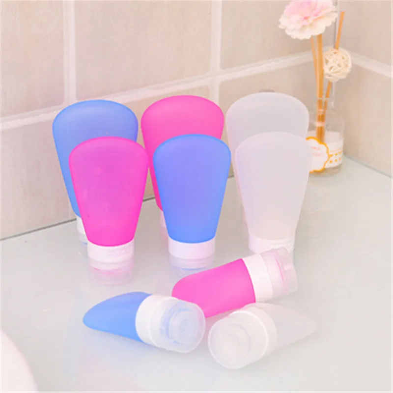 Silicone Refillable Bottles Skin Care Lotion Shampoo Gel Squeeze Bottle Travel 37/60/89ml Colorful Tube Container CO762
Silicone Refillable Bottles Skin Care Lotion Shampoo Gel Squeeze Bottle Travel 37/60/89ml Colorful Tube Container CO762