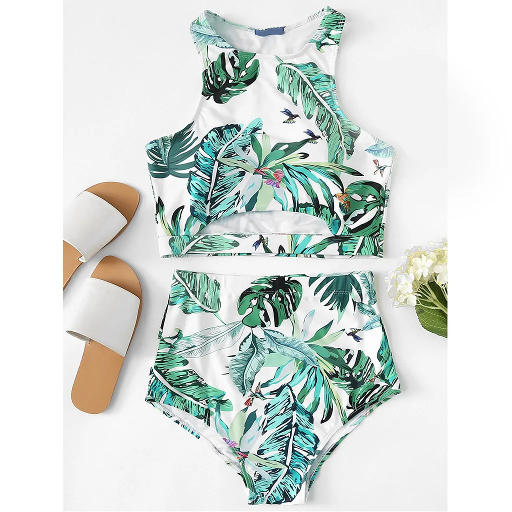2019 Girl Beach Bathing Suits Swimsuits Leaves Print Bikini Sets Women Two Pieces Sexy hollow bikinis Monokini Swimwear biquini
2019 Girl Beach Bathing Suits Swimsuits Leaves Print Bikini Sets Women Two Pieces Sexy hollow bikinis Monokini Swimwear biquini
