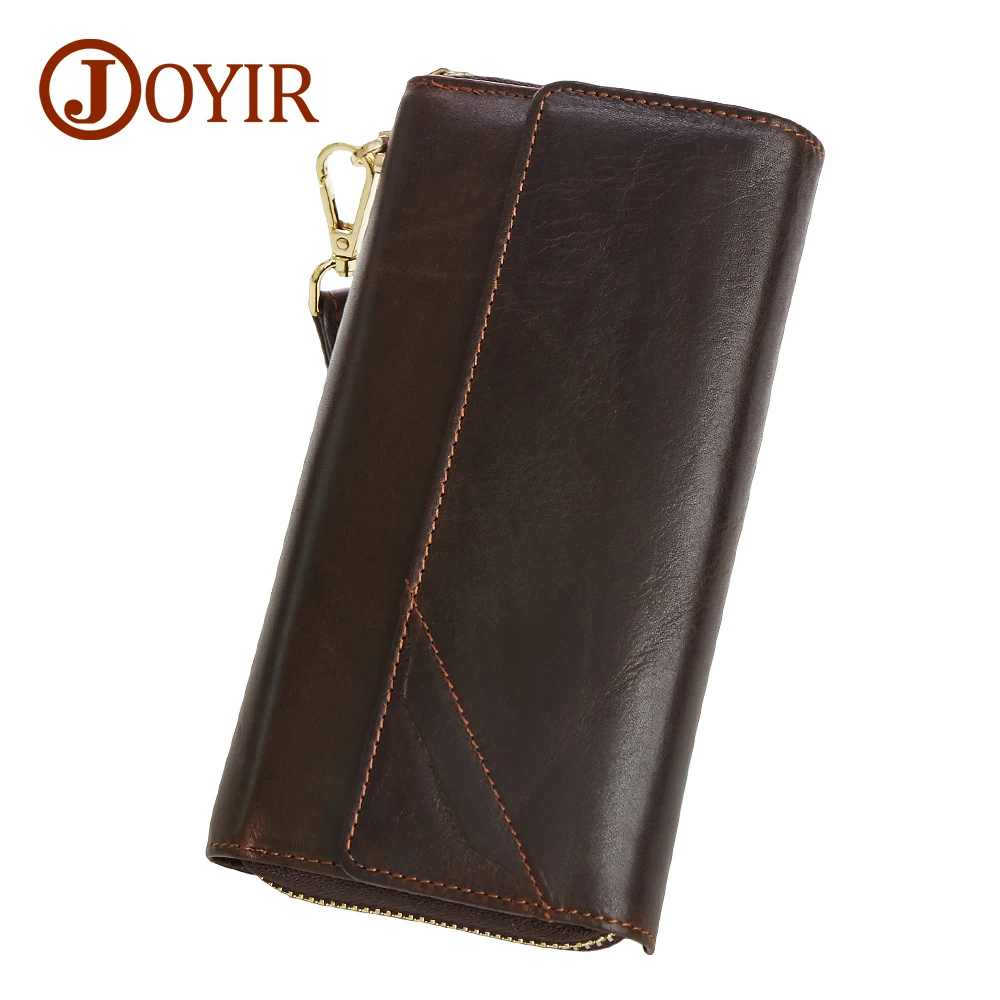 JOYIR Business Genuine Leather Men Clutch Wallet Bag Vintage Hasp Men Wallets Cow Leather Male Coin Purses Brand Designer Wallet
JOYIR Business Genuine Leather Men Clutch Wallet Bag Vintage Hasp Men Wallets Cow Leather Male Coin Purses Brand Designer Wallet
