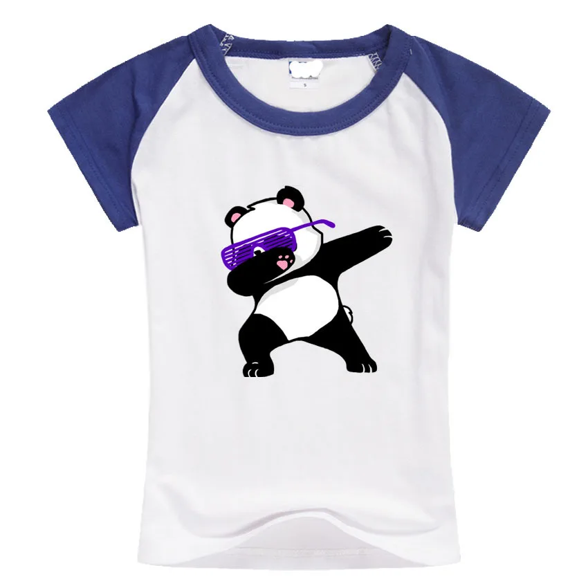 Summer Children T Shirt Dabbing Cartoon Panda Short Sleeve T-Shirts for Boys Girls Tops Kids Tshirt 2 3 4 5 6 7 8 Years Old
Summer Children T Shirt Dabbing Cartoon Panda Short Sleeve T-Shirts for Boys Girls Tops Kids Tshirt 2 3 4 5 6 7 8 Years Old