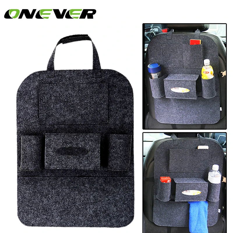 Onever Car Organizer Storage Bag Back Seat Box Organizer Car Accessories Car-stying Back Seat of Chair Stowing Tidying
Onever Car Organizer Storage Bag Back Seat Box Organizer Car Accessories Car-stying Back Seat of Chair Stowing Tidying
