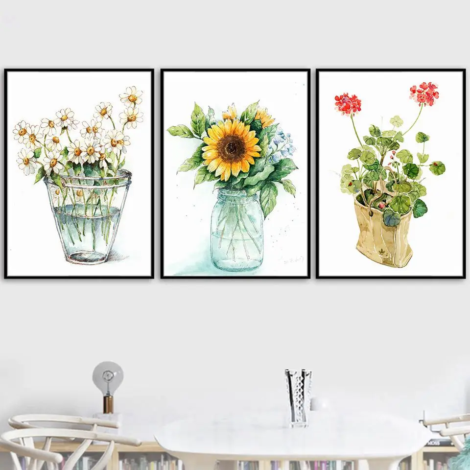 Canvas Art Print Potted Plant Painting Nordic Sunflower Daisy Small Red Flowers Poster Fresh A4 Wall Pictures Room Home Decor
Canvas Art Print Potted Plant Painting Nordic Sunflower Daisy Small Red Flowers Poster Fresh A4 Wall Pictures Room Home Decor
