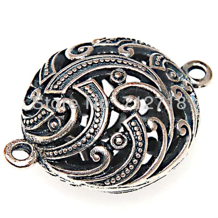 Pewter charm(zinc-based),26x15mm flat round filligree charms with flower pattern,antique bronze sold of 10pcs
Pewter charm(zinc-based),26x15mm flat round filligree charms with flower pattern,antique bronze sold of 10pcs