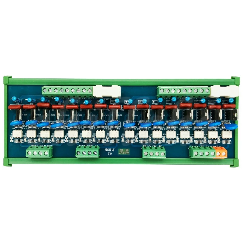 16 road PLC AC Amplifier Input Terminal Positive and Negative Triggering Controllable 220V Voltage with SCR Photocoupler
16 road PLC AC Amplifier Input Terminal Positive and Negative Triggering Controllable 220V Voltage with SCR Photocoupler