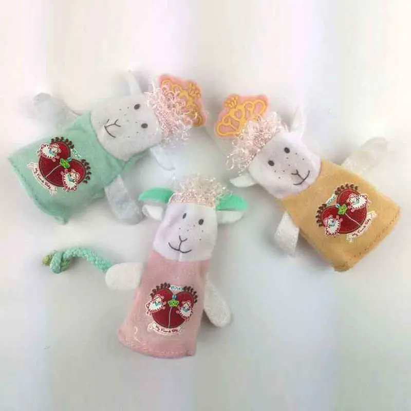 3Pcs Cartoon Animal Sheep Finger Puppets Theater Show Soft Dolls Kids Toys Gift 88 AN88
3Pcs Cartoon Animal Sheep Finger Puppets Theater Show Soft Dolls Kids Toys Gift 88 AN88