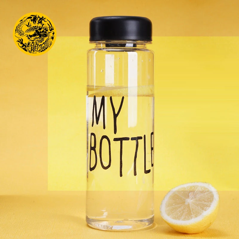 Plastic My Water Bottles Transparent Sport Bottle Heat resistant Leakproof Korean style PC material 500ml Water Bottle
Plastic My Water Bottles Transparent Sport Bottle Heat resistant Leakproof Korean style PC material 500ml Water Bottle